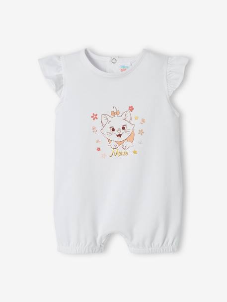 Lot de 2 combinaisons short bébé fille Disney® Marie les Aristochats pêche 