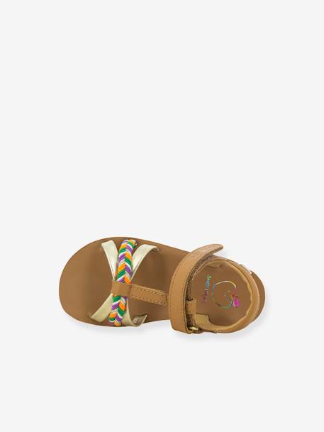 Kinder Sandalen „Goa Salomé“ SHOO POM karamell+kupferfarben 