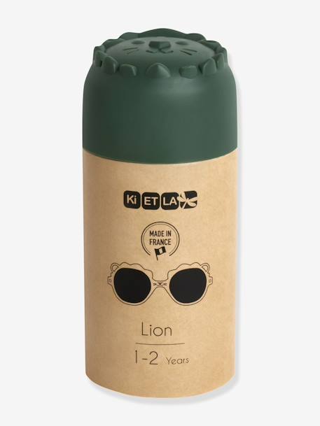 Lunettes de soleil enfant Lion KI ET LA vert 