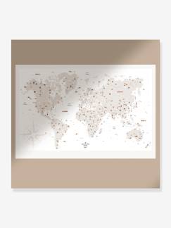 Affiche Carte du Monde LES PETITES DATES