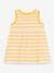 Mädchen Baby Kleid PETIT BATEAU, Bio-Baumwolle beige 