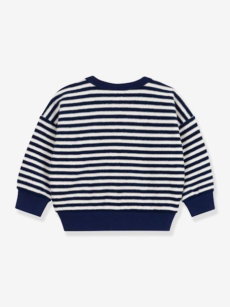 Baby Sweatshirt PETIT BATEAU blau 