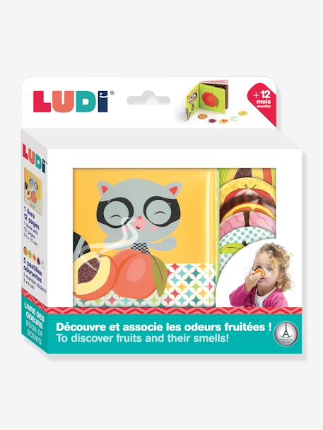Baby Activity-Buch mit Duft LUDI mehrfarbig 