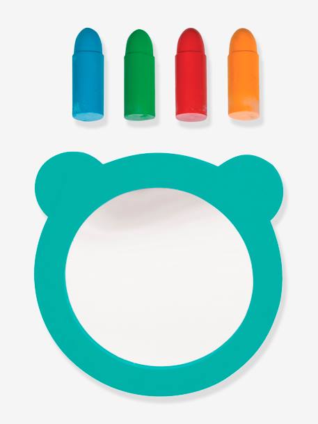 Baby Badespielzeug „Aquacolor“ LUDI, Spiegel & Stifte mehrfarbig 