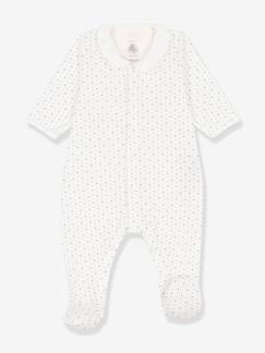 Baby-Strampler, Pyjama, Overall-Baby Strampler PETIT BATEAU, Bio-Baumwolle