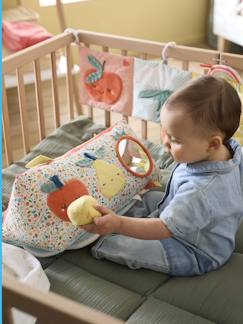 Spielzeug-Erstes Spielzeug-Schmusetuch, Schmusetier und Stoffspielzeug-Baby Activity-Dreieck „Das süsse Leben“