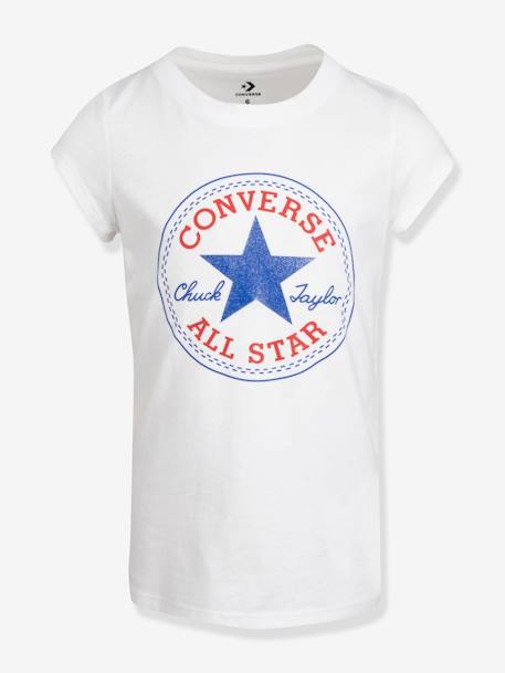 T-shirt Timeless Chuck Patch Tee CONVERSE blanc 