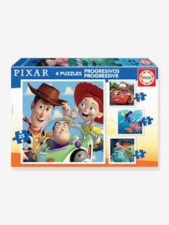 Spielzeug-Lernspiele-4er-Set Kinder Puzzles „Pixar“ EDUCA, 12-25 Teile