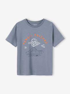 Junge-T-Shirt, Poloshirt, Unterziehpulli-T-Shirt-Jungen T-Shirt, Reliefprint