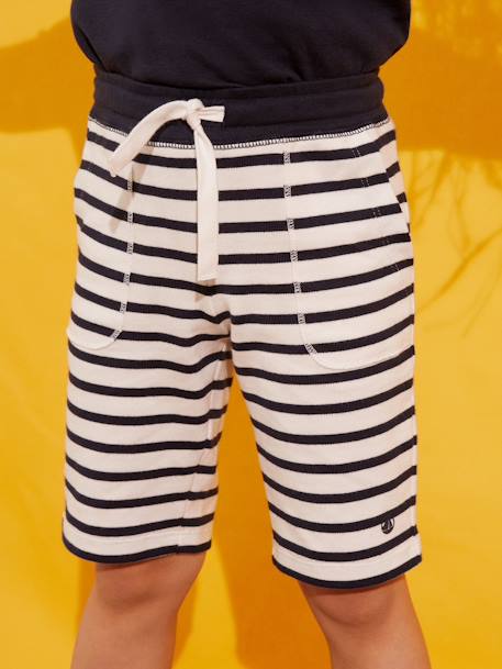 Jungen Shorts PETIT BATEAU weiss 