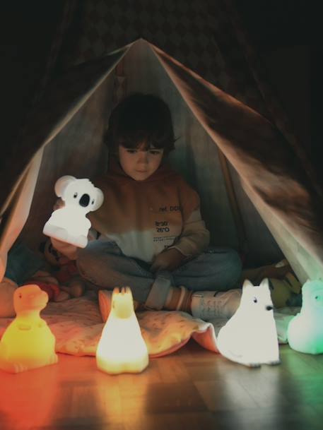 Kinderzimmer Dino-Schlummerlicht „Kidynight“ KIDYWOLF weiss 