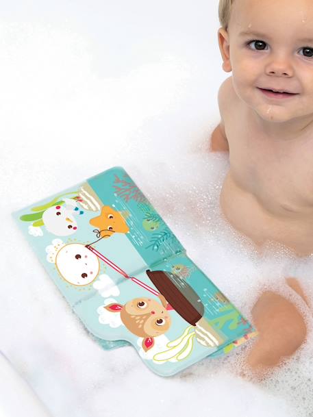 Baby Badewannen-Buch zum Ausmalen LUDI mehrfarbig 