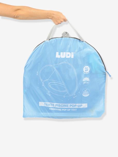 Tente anti-UV Piscine multifonction LUDI bleu 