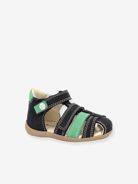 Baby Sandalen „Bipod“ KICKERS karamell+marine 