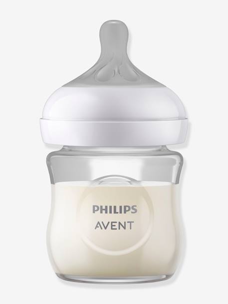 Babyfläschchen aus Glas 120 ml Philips AVENT Natural Response (Naturnah) transparent 