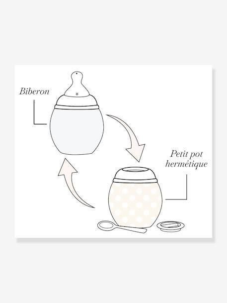 Babyflasche „BibRond“ 330 ml ELHEE sandfarben 