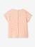 Tee-shirt à côtes bébé rose pâle 