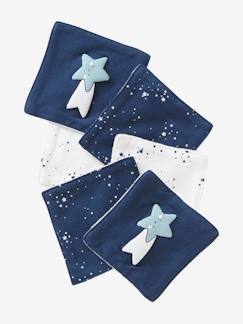 Must-haves für Baby-Bettwäsche & Dekoration-6er-Pack Waschlappen mit Aufbewahrungsbeutel