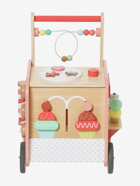 Baby Activity-Lauflernwagen „Kleine Patisserie“, Holz FSC holzfarben 