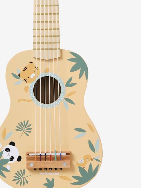 Holz-Gitarre für Kleinkinder FSC® beige 