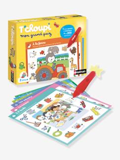 Spielzeug-Gesellschaftsspiele-Grosses Quizspiel T'choupi NATHAN. französischsprachig
