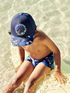 Garçon-Accessoires-Chapeau, casquette-Casquette imprimée esprit tropical garçon