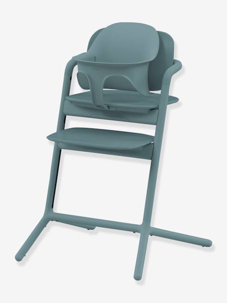 Chaise haute évolutive avec transat Cybex Lemo 2 bleu+gris+noir 