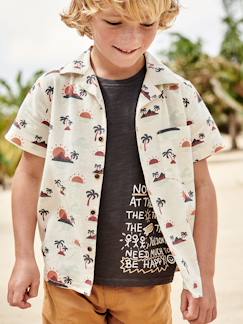 Garçon-T-shirt, polo, sous-pull-T-shirt-Tee-shirt motif graphique surf garçon