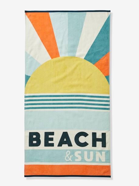 Serviette de plage / de bain BEACH & SUN multicolore 