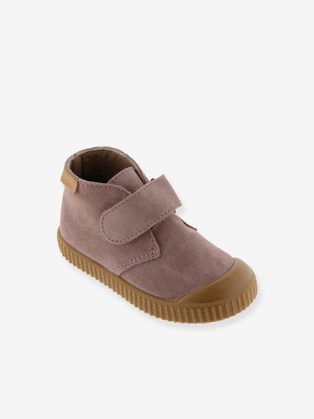 Baskets enfant Safari Tira Serraje1366146 VICTORIA® brun+marine 