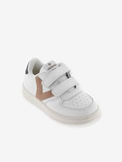 Schuhe-Mädchenschuhe 23-38-Sneakers, Tennisschuhe-Sneakers Tiempo Efecto Piel & Color Victoria®
