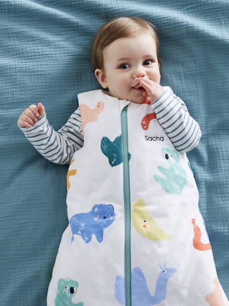 Ärmelloser Baby Schlafsack „Artiste“ Oeko-Tex mehrfarbig 