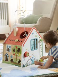 Spielzeug-Erstes Spielzeug-Baby Activity-Haus, Holz FSC
