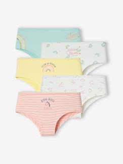 Lot de 5 shorties fille