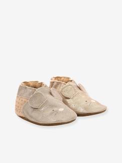 Chaussures-Chaussures bébé 17-26-Chaussons-Chaussons cuir souple bébé Mouse Nose 946551-10 ROBEEZ©