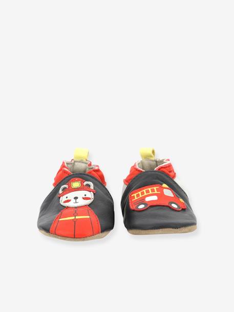 Baby Krabbelschuhe „Fireman 686641-10“ ROBEEZ marine 