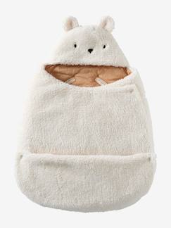 Baby-Mantel, Overall, Ausfahrsack-2-in-1 Baby Ausfahrsack/Wickelunterlage, Teddy