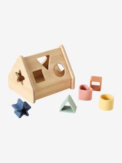 Spielzeug-Erstes Spielzeug-Dreieckiges Baby Steckspiel