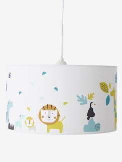 Wohlfühl-Ecken für die 3 bis 6-jährigen-Bettwäsche & Dekoration-Dekoration-Lampe-Lampenschirm "Dschungel" für Kinderzimmer