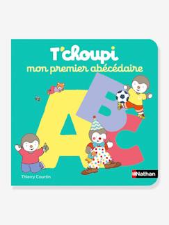 Spielzeug-Bücher (französisch)-Französisches Kinder Lernbuch „T'choupi, mon premier abécédaire“ NATHAN