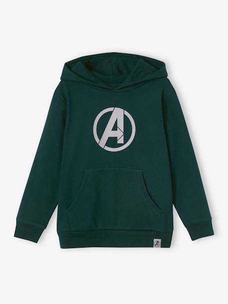 Jungen Kapuzensweatshirt MARVEL AVENGERS tannengrün 