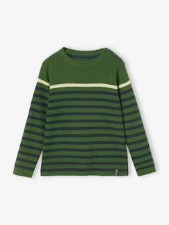 Junge-Pullover, Strickjacke, Sweatshirt-Gestreifter Jungen Pullover