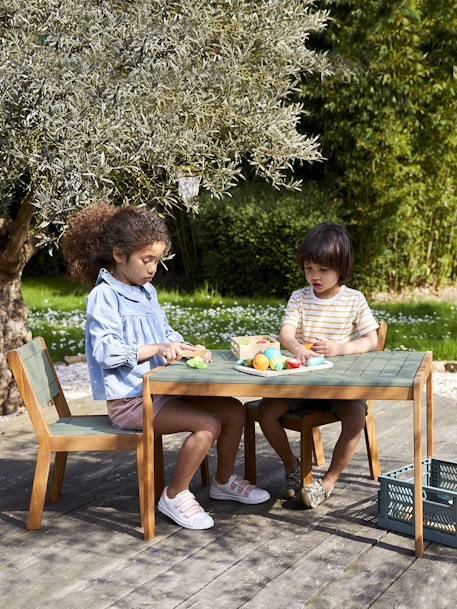 Table outdoor maternelle Summer kaki 