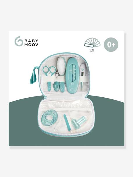 Trousse et accessoires de toilette bébé BABYMOOV gris/bleu+gris/pêche 