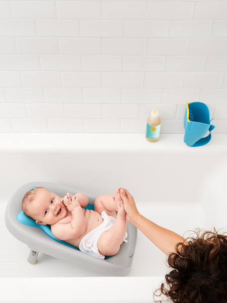 Baby Badewanne „Moby“ SKIP HOP mit Liege blau 