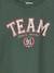 T-Shirt 'Team' - Sport Mädchen grün 