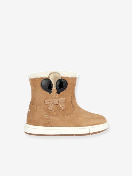 Boots fourrées bébé B Trottola Girl GEOX® camel 