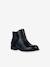 Boots en cuir enfant J Agata Girl WPF GEOX® noir 