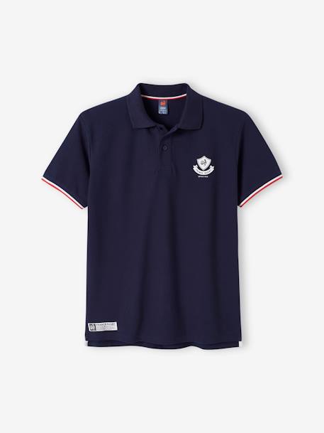 Polo adulte manches courtes France Rugby® marine 