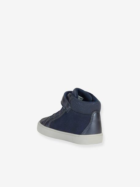 Hohe Baby Lauflern-Sneakers B Gisli Girl GEOX marine 